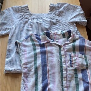 Bundle of Linen/Cotton Blouse